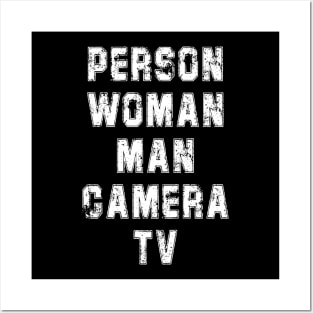 Distressed Person Woman Man Camera Tv Posters and Art